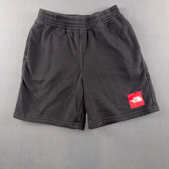 The North Face Other - The North Face Boys Black Red Box Fleece Shorts Size Medium 10 NF0A81XQ